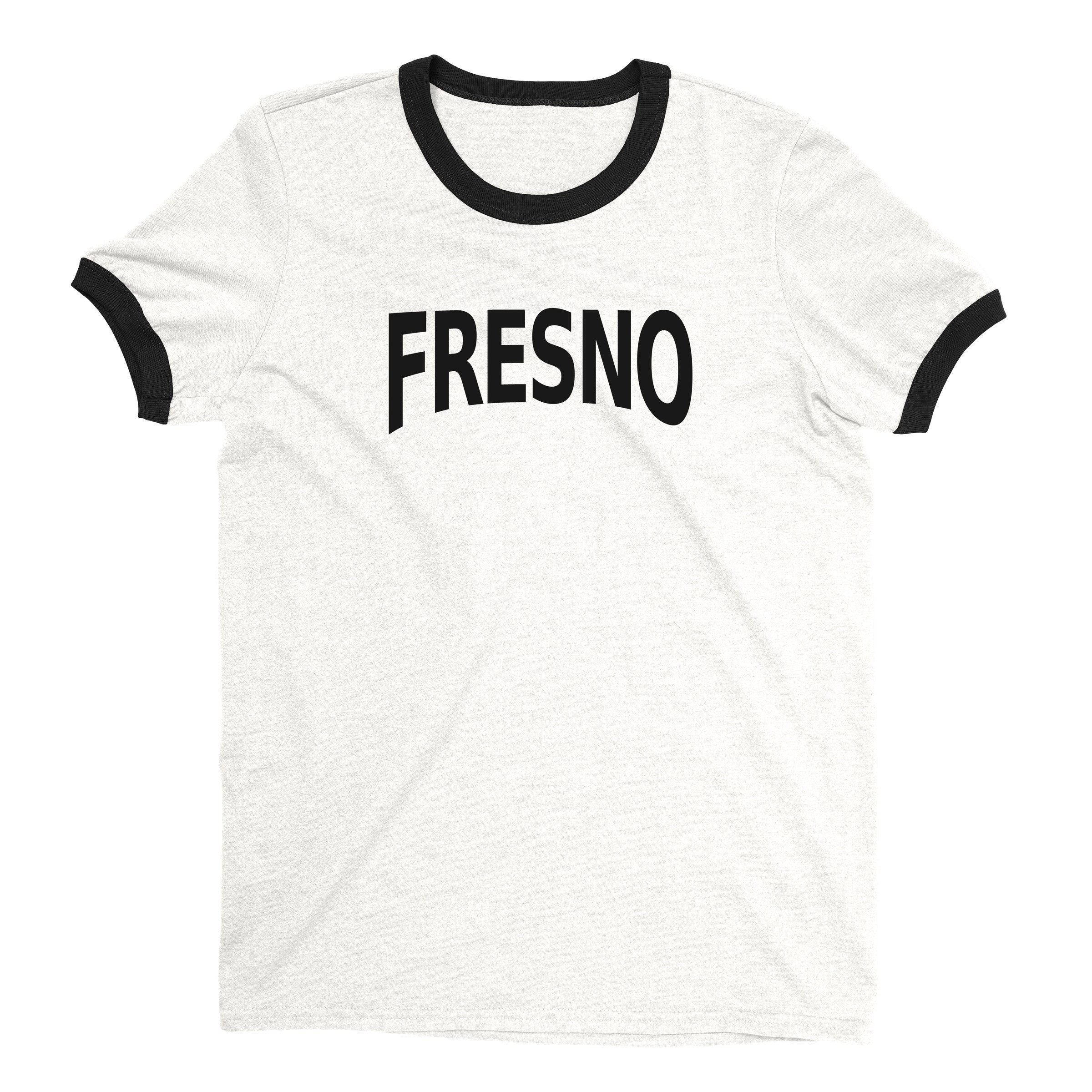 Fresno Ringer Tee — White