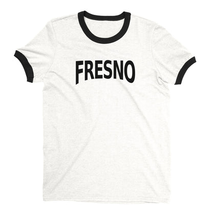 Fresno Ringer Tee — White