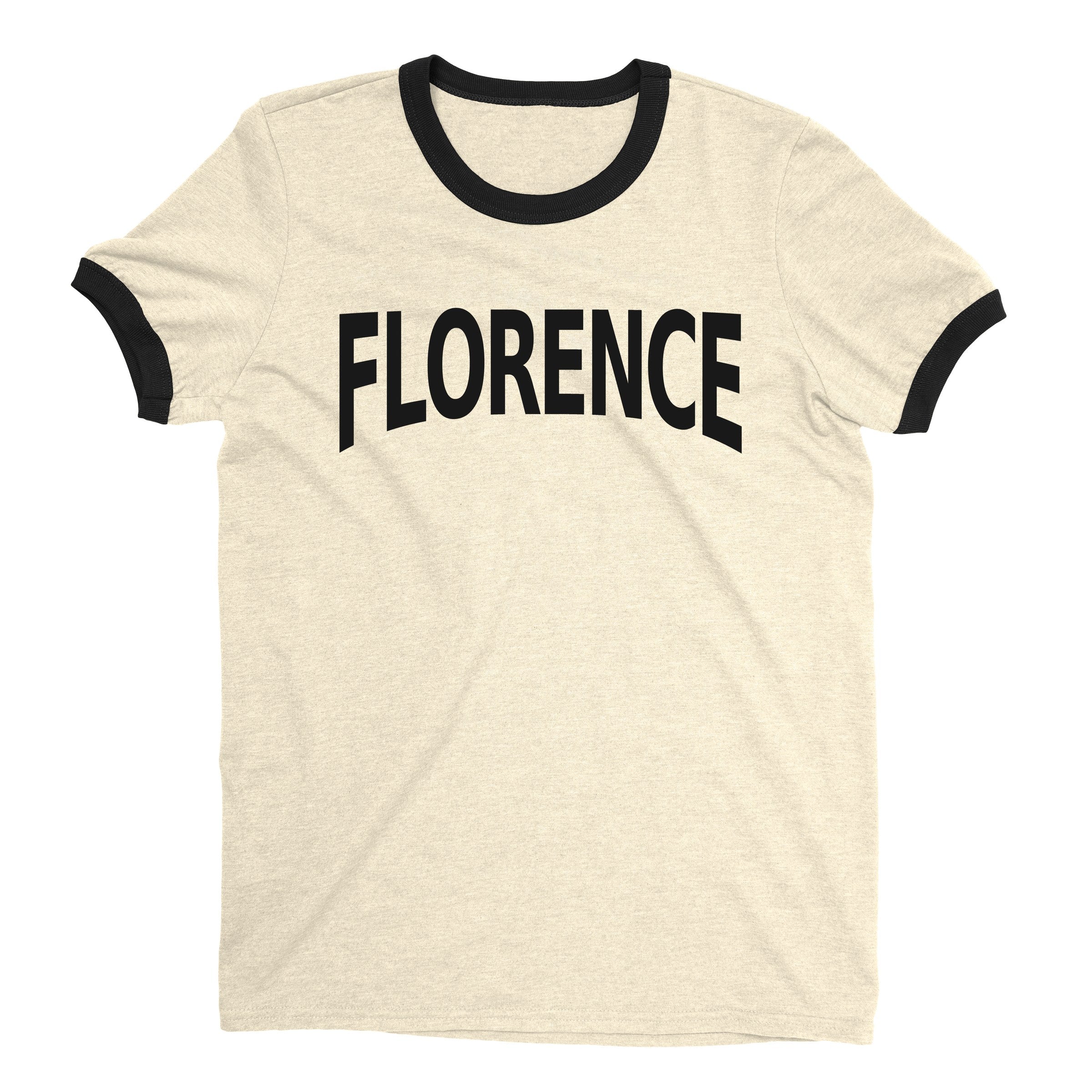 Florence Ringer Tee — Natural