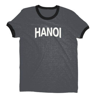 Hanoi Ringer Tee — Dark Heather