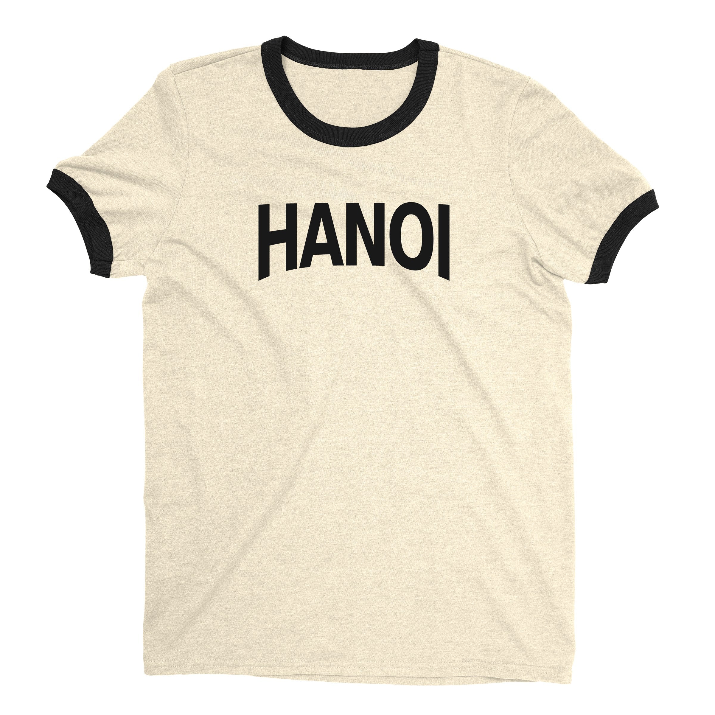Hanoi Ringer Tee — Natural
