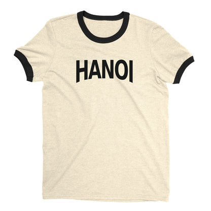 Hanoi Ringer Tee — Natural