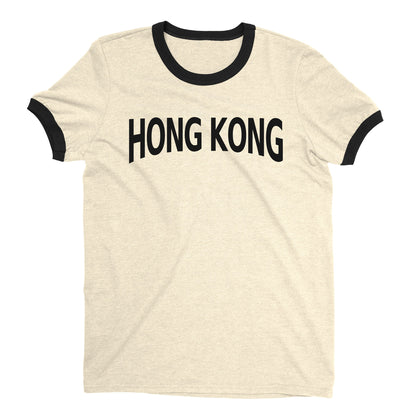 Hong Kong Ringer Tee — Natural