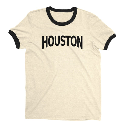 Houston Ringer Tee — Natural