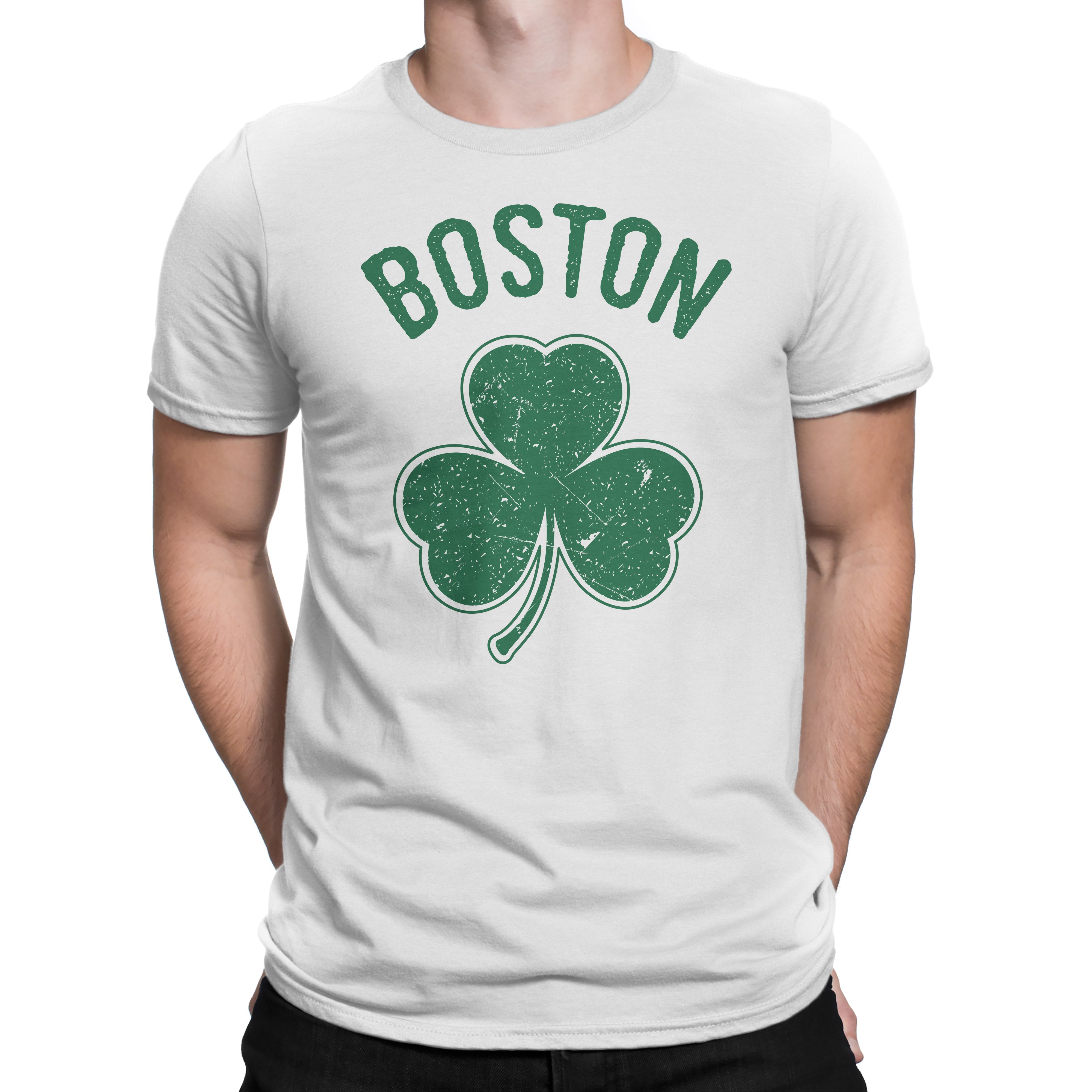 St. Patrick's Day Tee Boston T-Shirt Shamrock Men's / Ladies / Kids