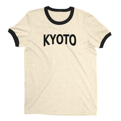 Kyoto Ringer Tee — Natural