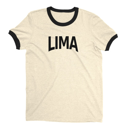 Lima Ringer Tee — Natural