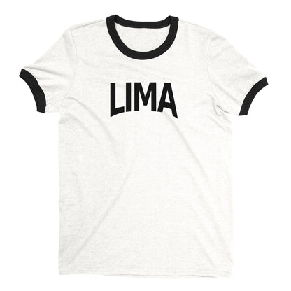 Lima Ringer Tee — White