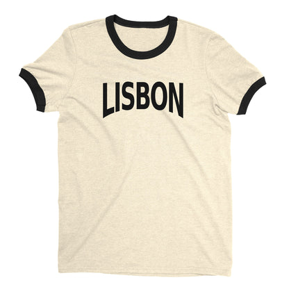 Lisbon Ringer Tee — Natural