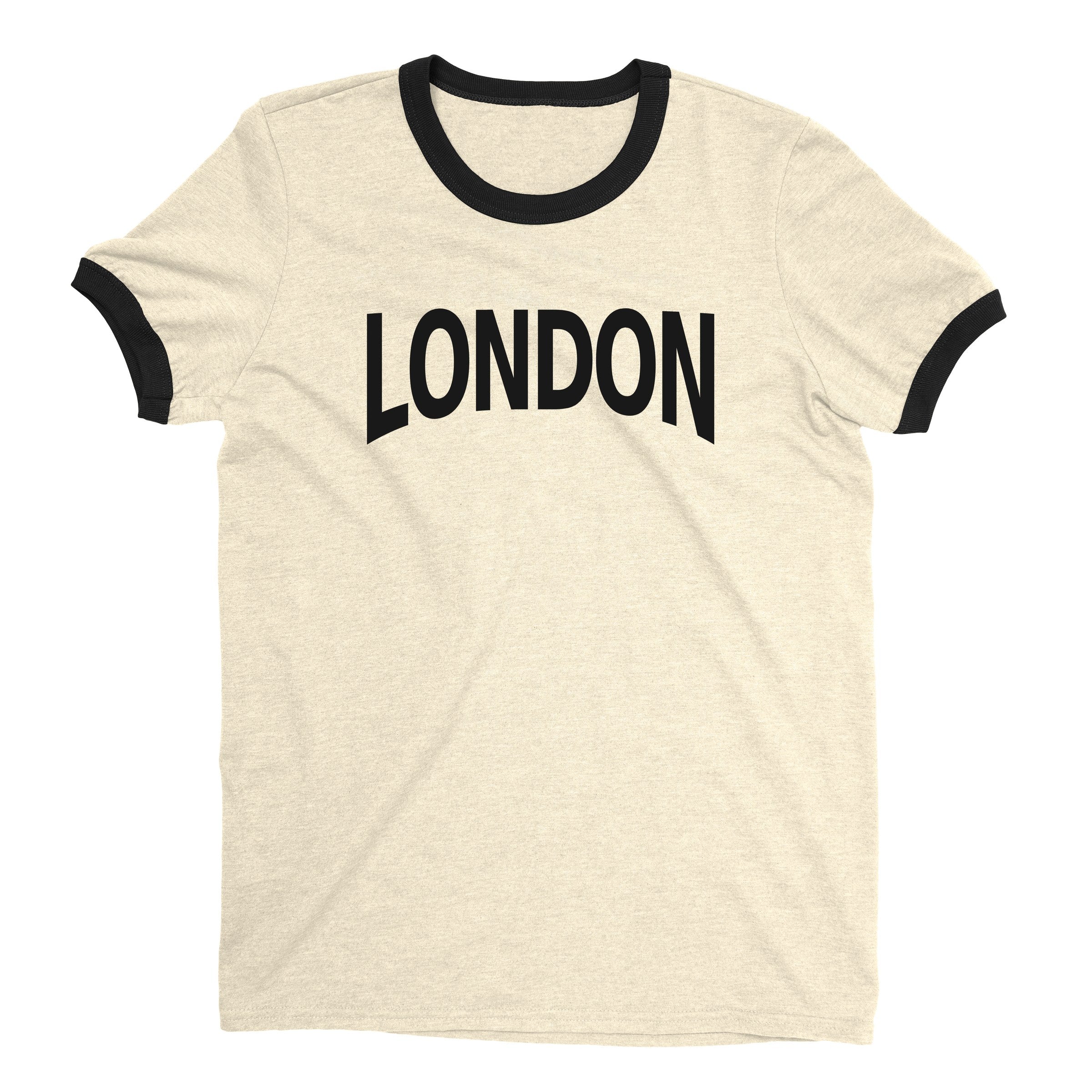London Ringer Tee — Natural