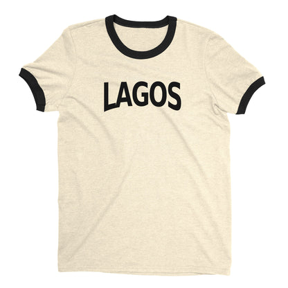 Lagos Ringer Tee — Natural