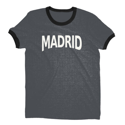 Madrid Ringer Tee — Dark Heather