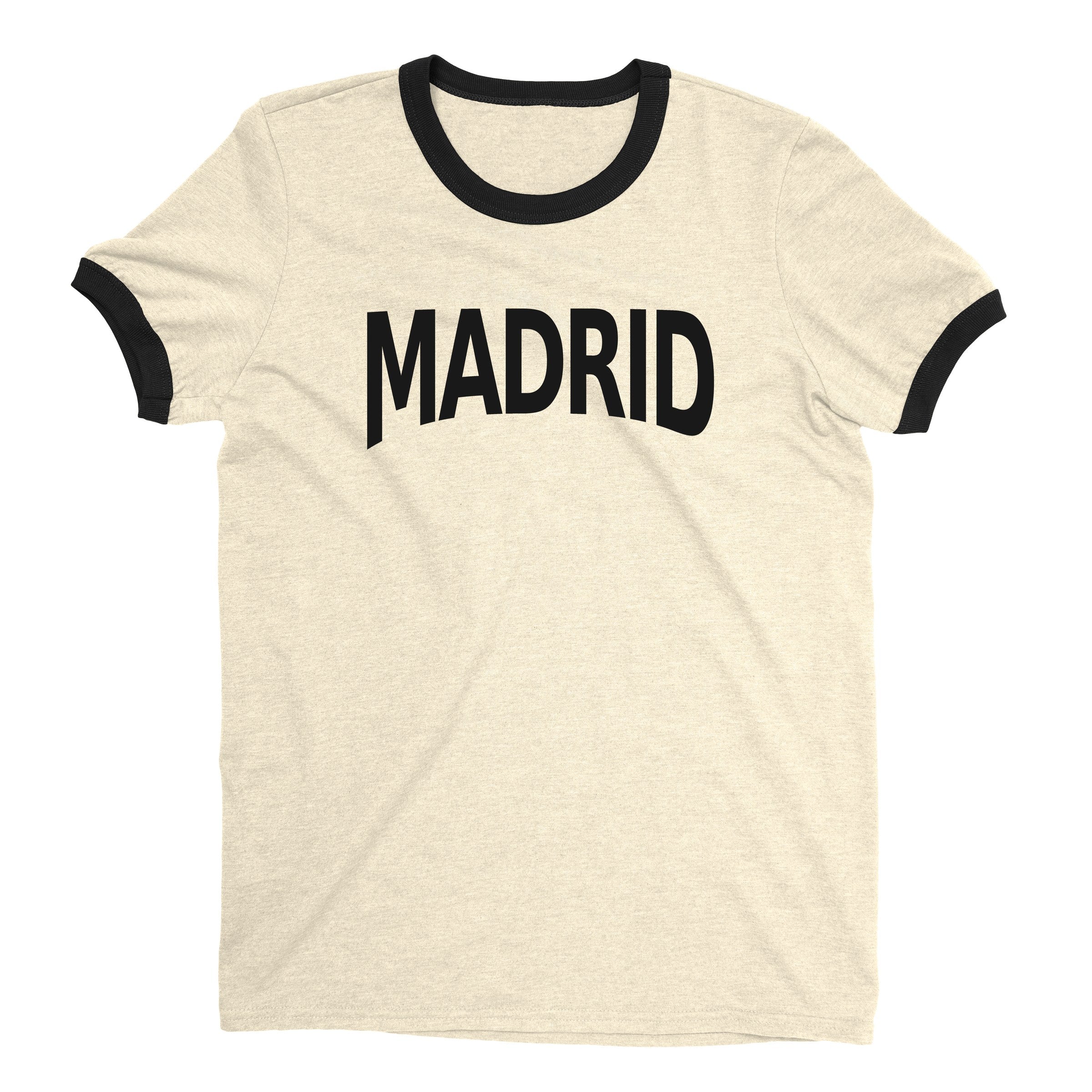 Madrid Ringer Tee — Natural
