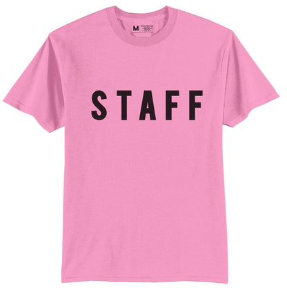 Men's Staff Tee (Event & Camp, Custom Logo & Text Options)