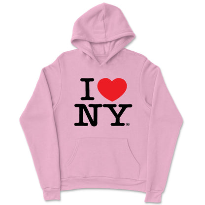 I Love NY Kids Hoodie Sweatshirt Officially Licensed (Youth, Turquoise)