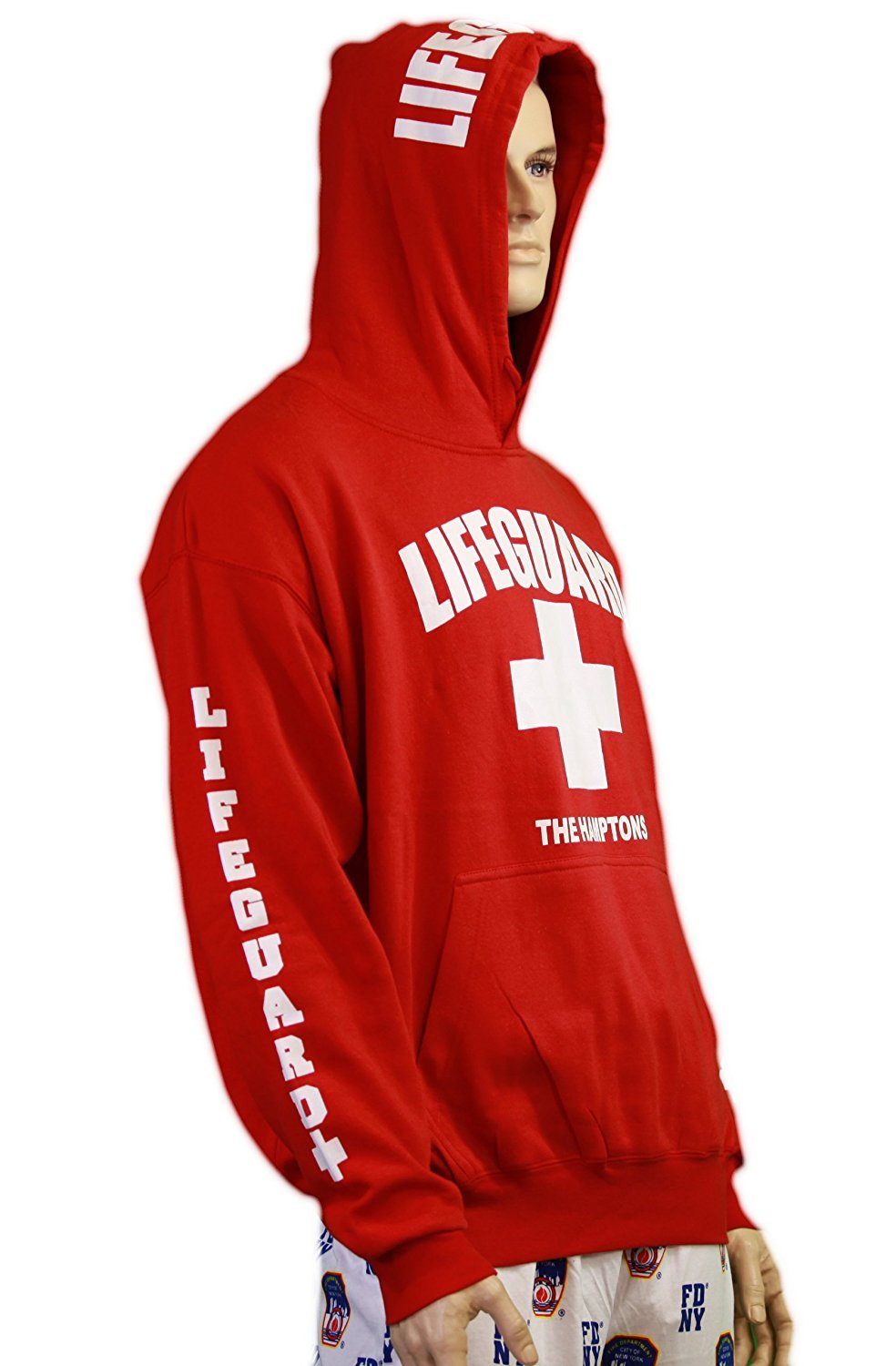 Lifeguard Kids The Hamptons NY Life Guard Sweatshirt Red