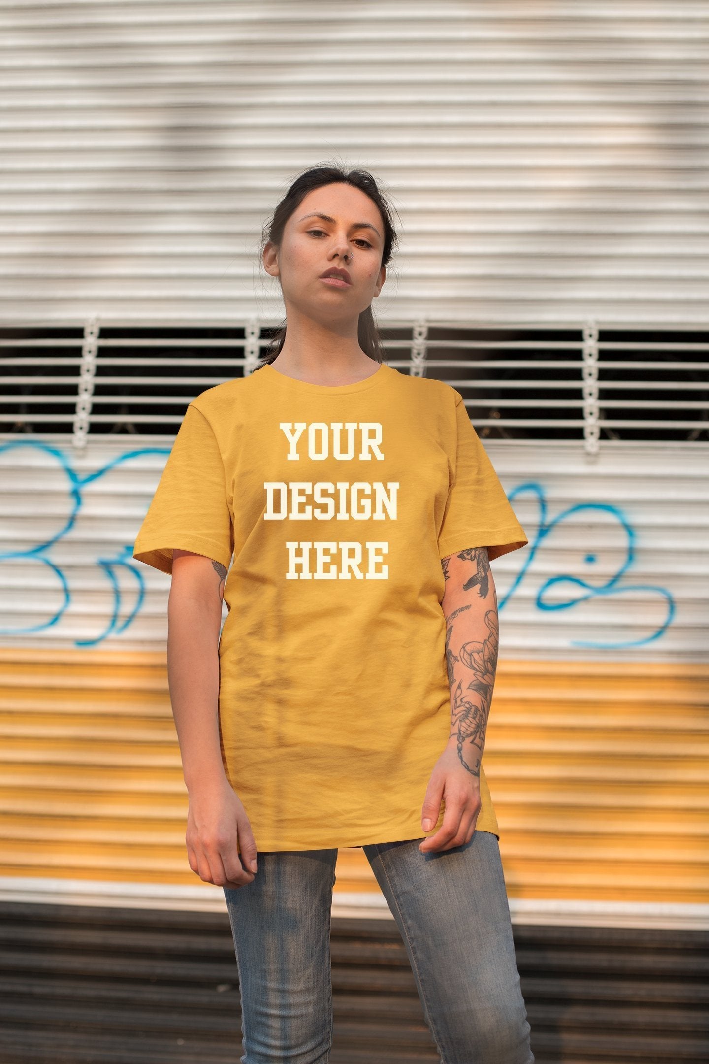 Medium Your Design Here Custom T-Shirt
