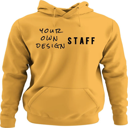 NYC FACTORY Mens EVENT STAFF Cotton Fleece Pullover Hoodie Sweatshirt