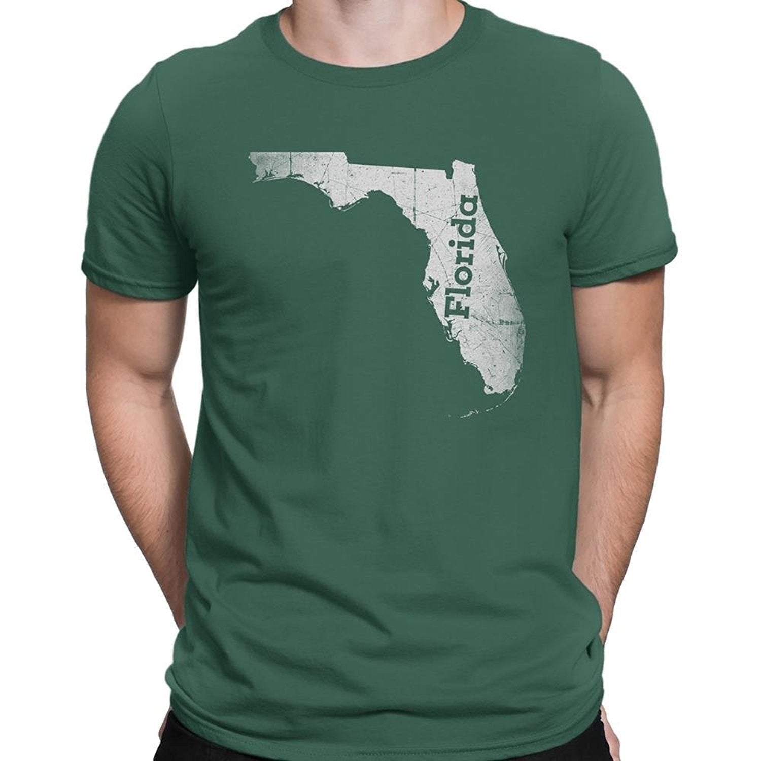 NYC FACTORY Florida Mens Tee Home State T-Shirt Unisex Shirt