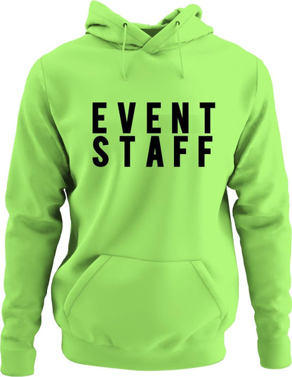 NYC FACTORY Mens EVENT STAFF Cotton Fleece Pullover Hoodie Sweatshirt - NYC Factory
