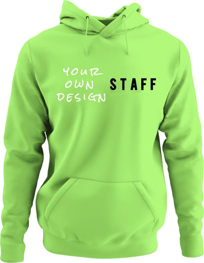 NYC FACTORY Mens EVENT STAFF Cotton Fleece Pullover Hoodie Sweatshirt