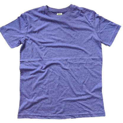 Tulo  Garn Kids Heather Color Cotton Blend Crew Tee