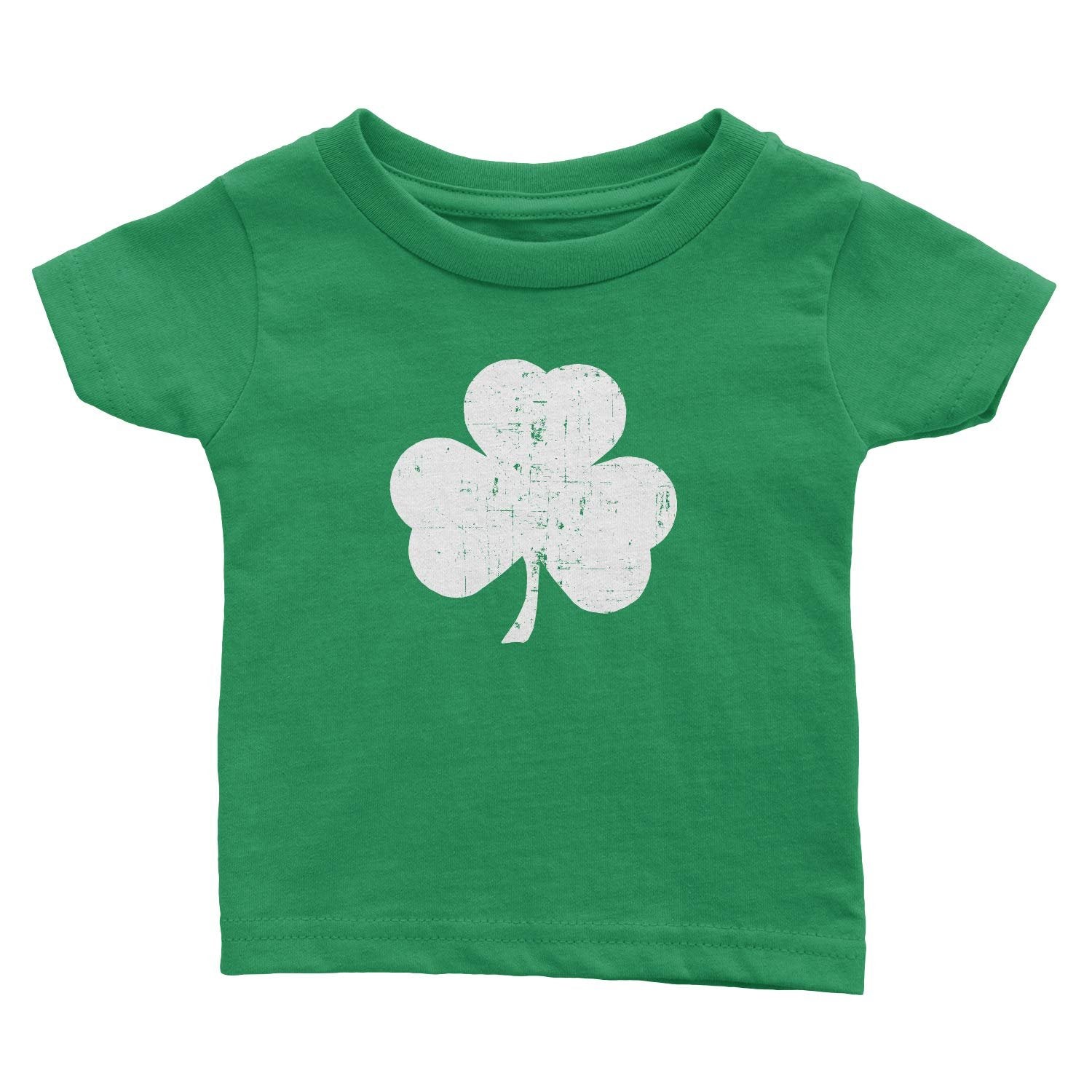 Shamrock Toddler Tee ( Distressed Design, Kelly Green)