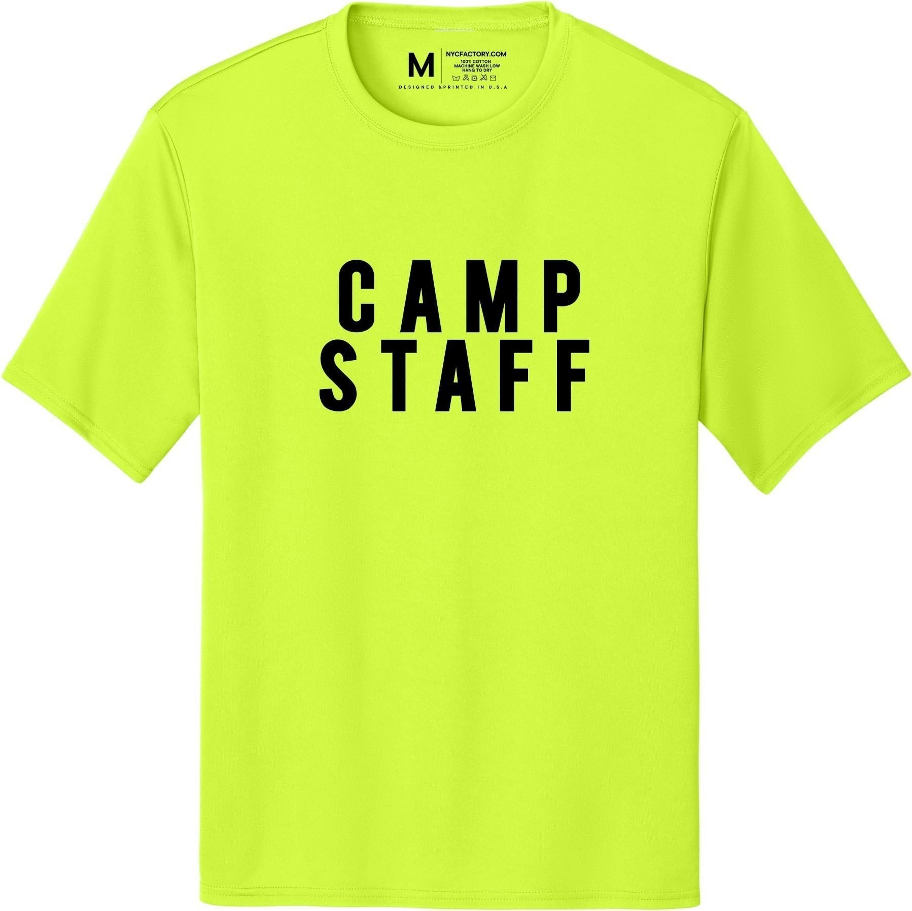 Men's Staff Tee (Event & Camp, Custom Logo & Text Options)