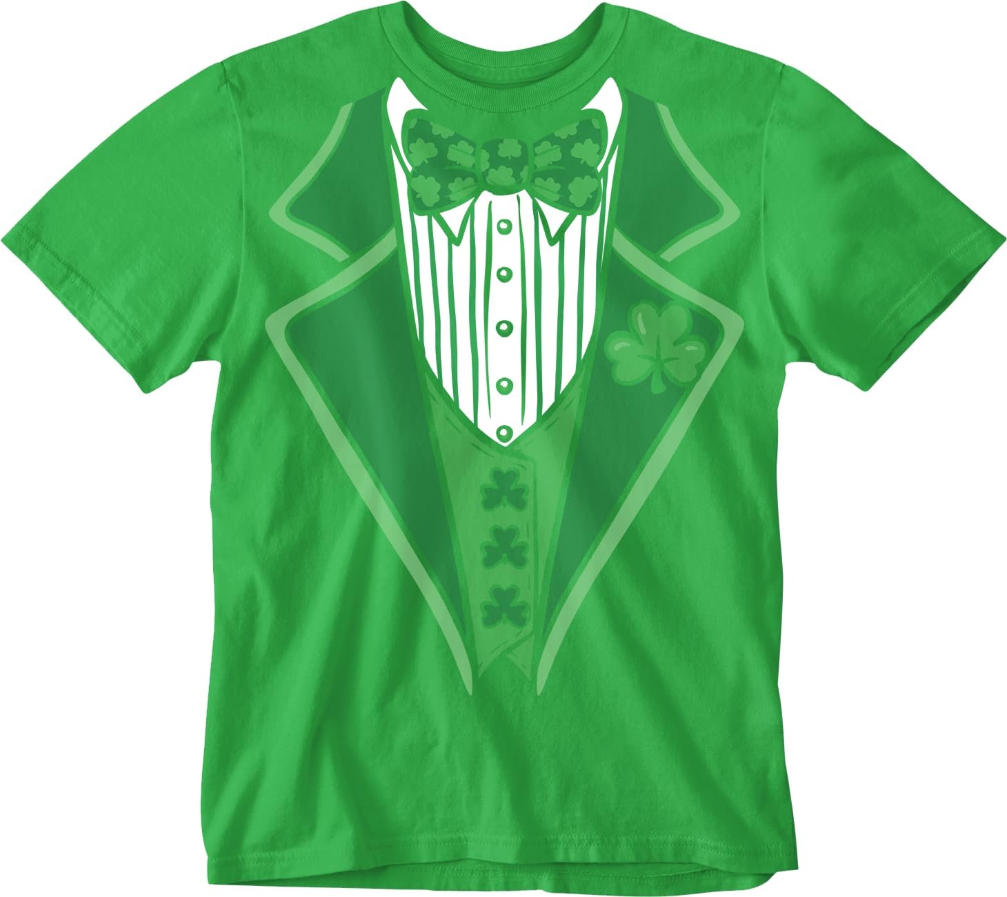 Men's Irish St Patricks Day Tees Funny Tuxedo Party T-Shirts