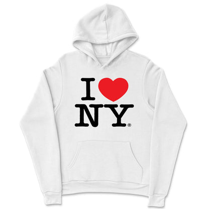 I Love NY Kids Hoodie Sweatshirt Officially Licensed (Youth, Turquoise)