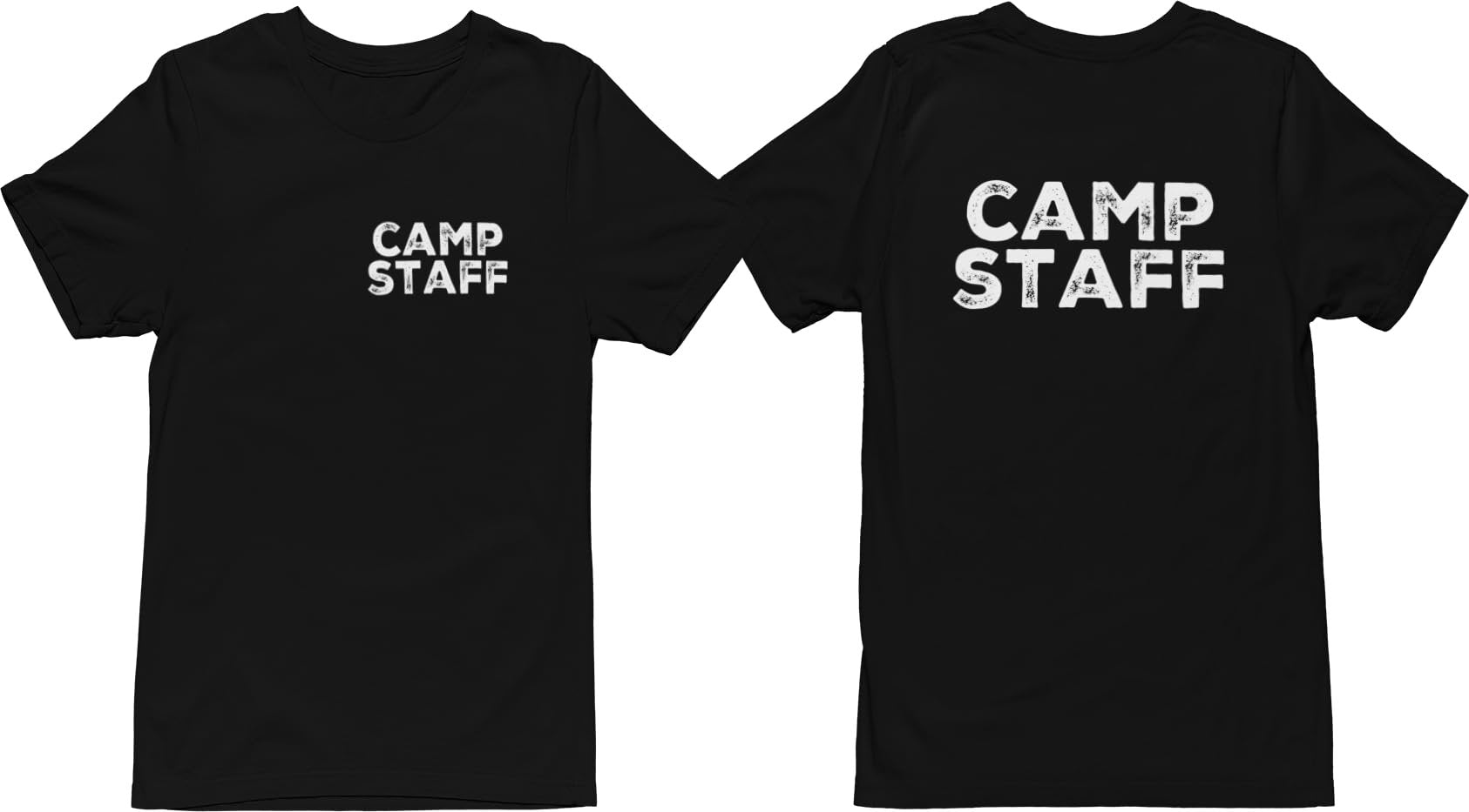 Professional Event Men's Unisex Staff Tees - Front & Back All Colors & Sizes In Stock