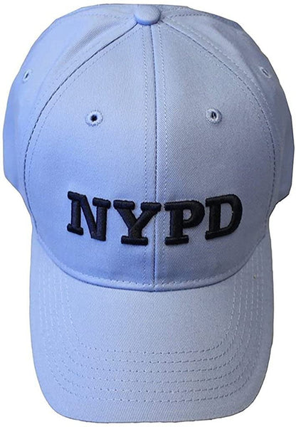 Men's NYPD Baseball Hats (Navy, White 3d Letters)