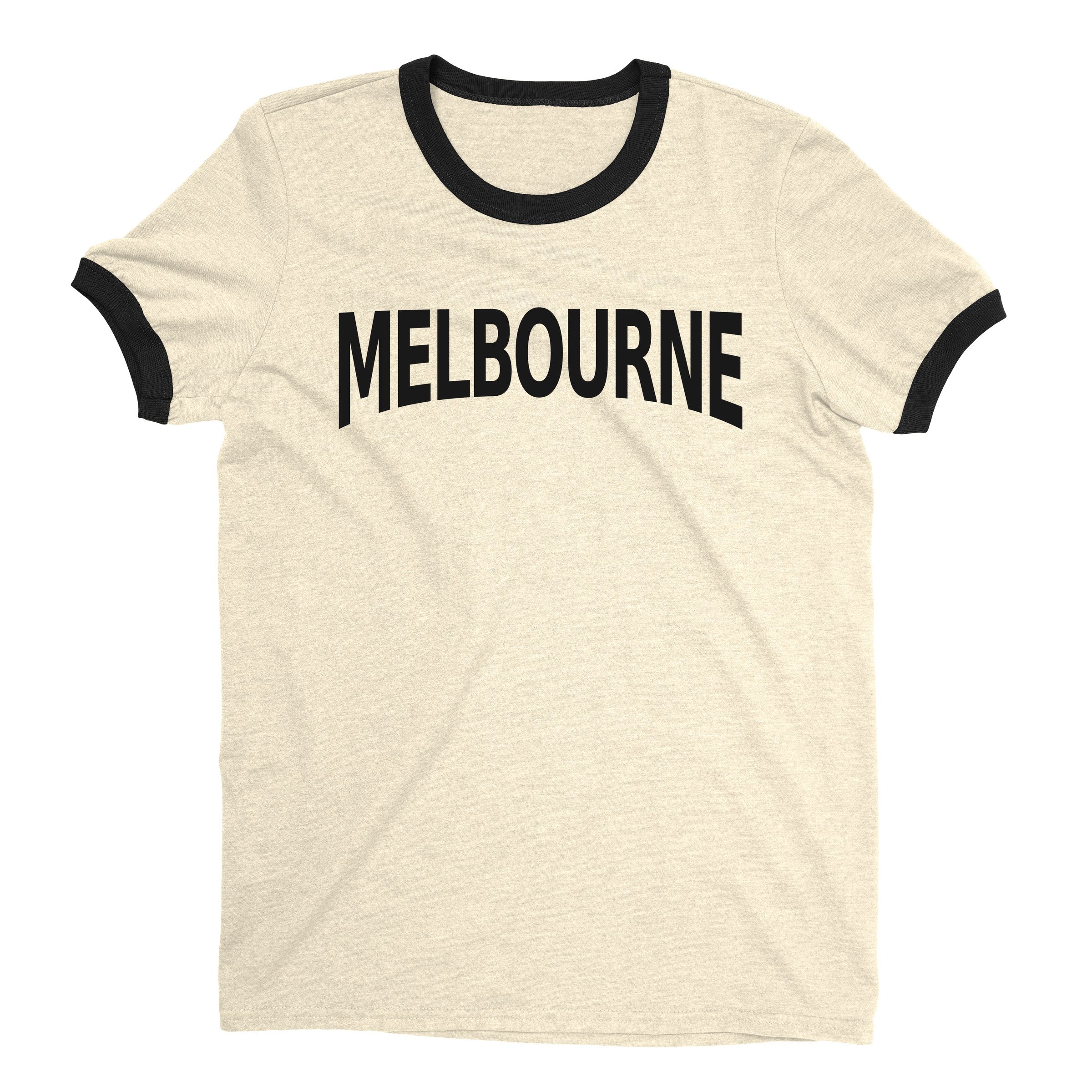 Melbourne Ringer Tee — Natural