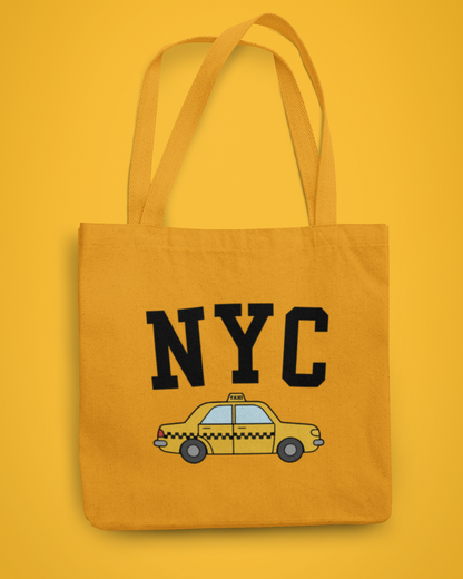 NY Taxi Cab Design T-Shirt Hoodie Sweatshirts Tote Bags