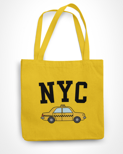 NY Taxi Cab Design T-Shirt Hoodie Sweatshirts Tote Bags