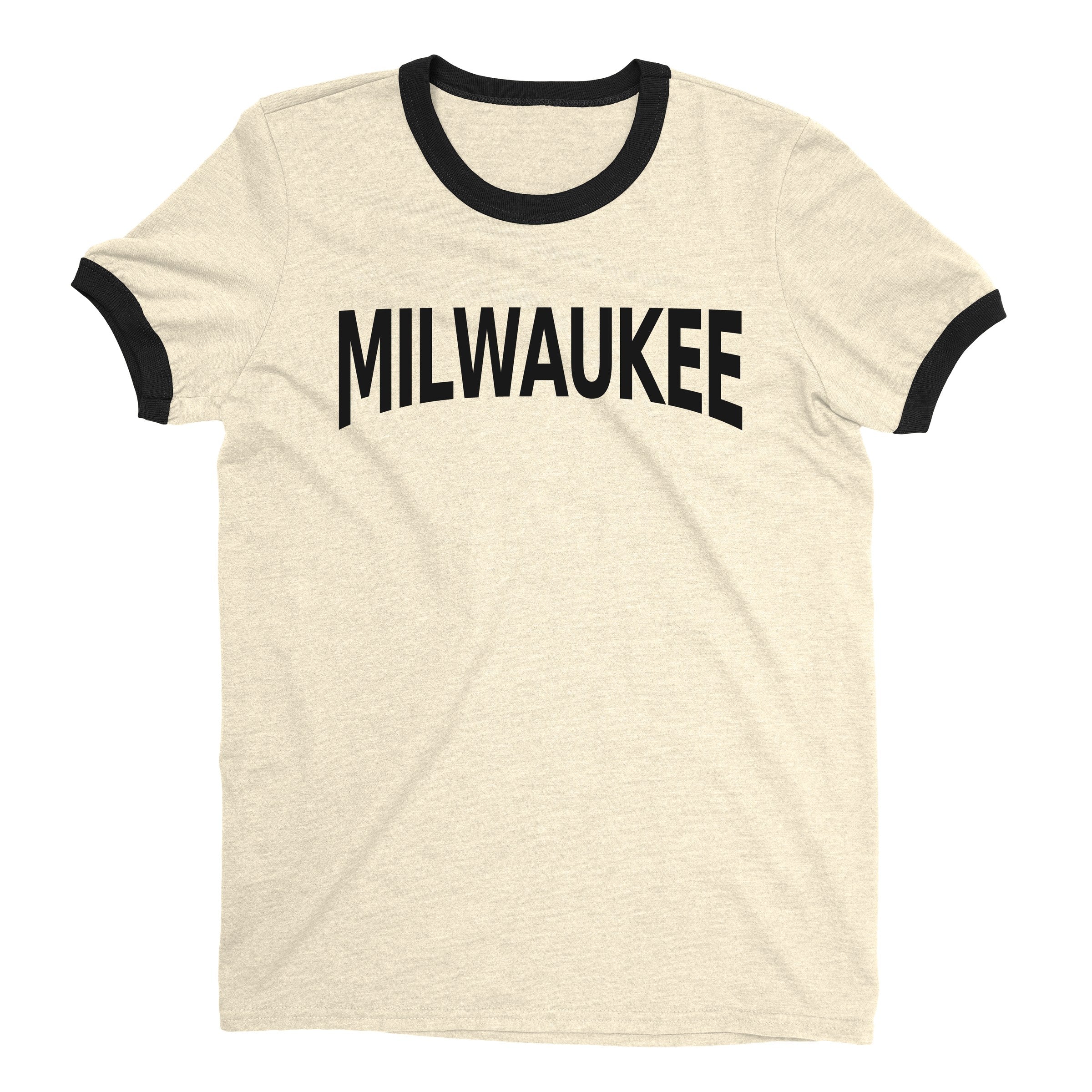 Milwaukee Ringer Tee — Natural