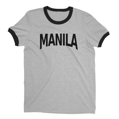 Manila Ringer Tee — Heather Gray
