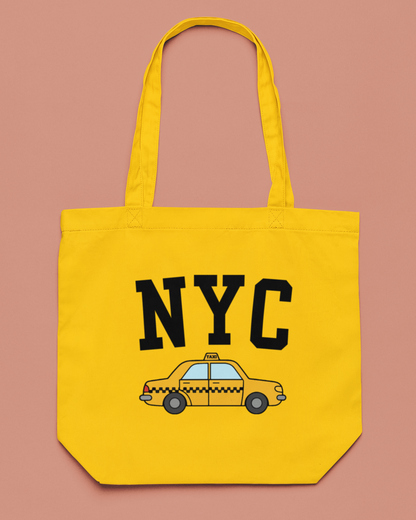 NY Taxi Cab Design T-Shirt Hoodie Sweatshirts Tote Bags