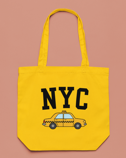NY Taxi Cab Design T-Shirt Hoodie Sweatshirts Tote Bags