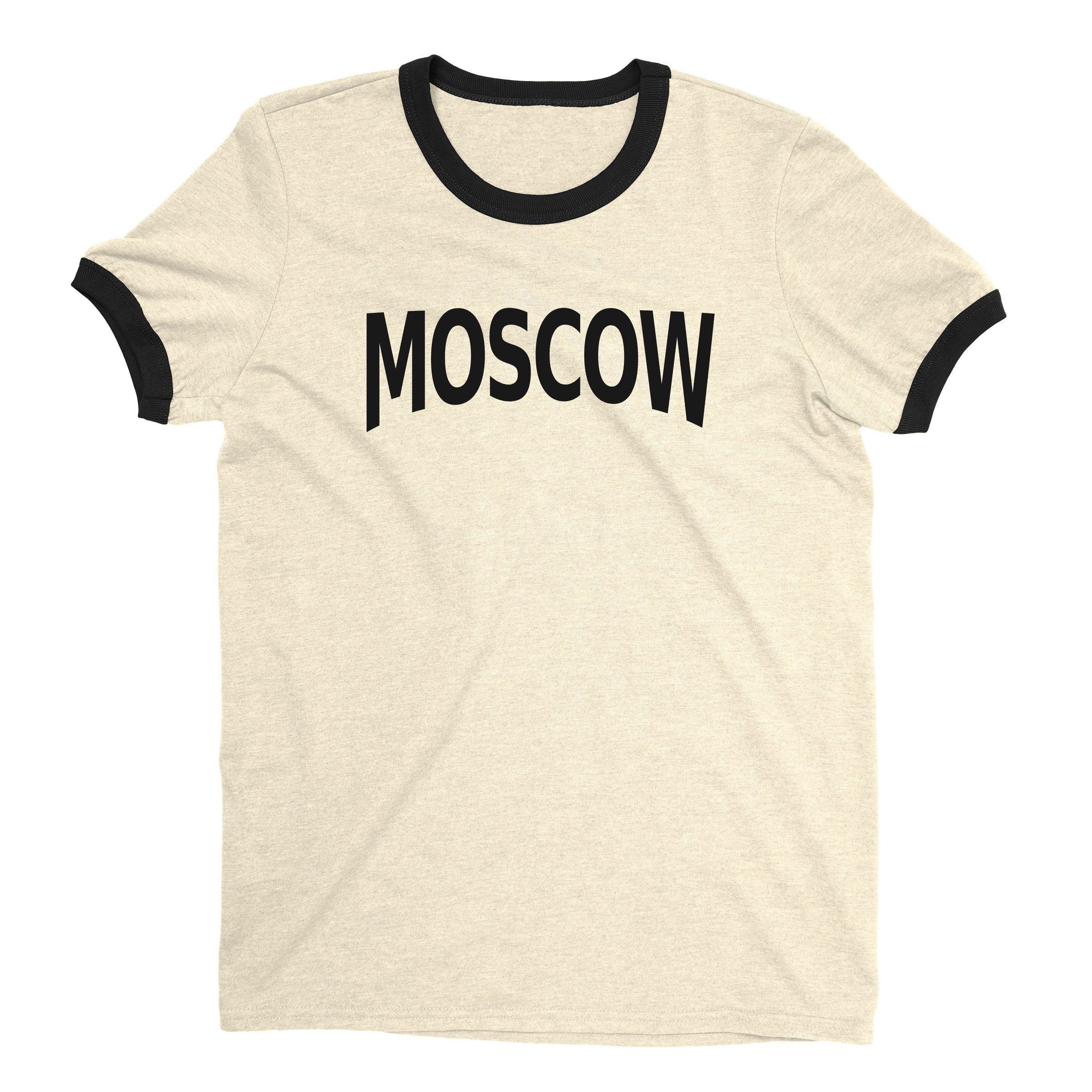 Moscow Ringer Tee — Natural