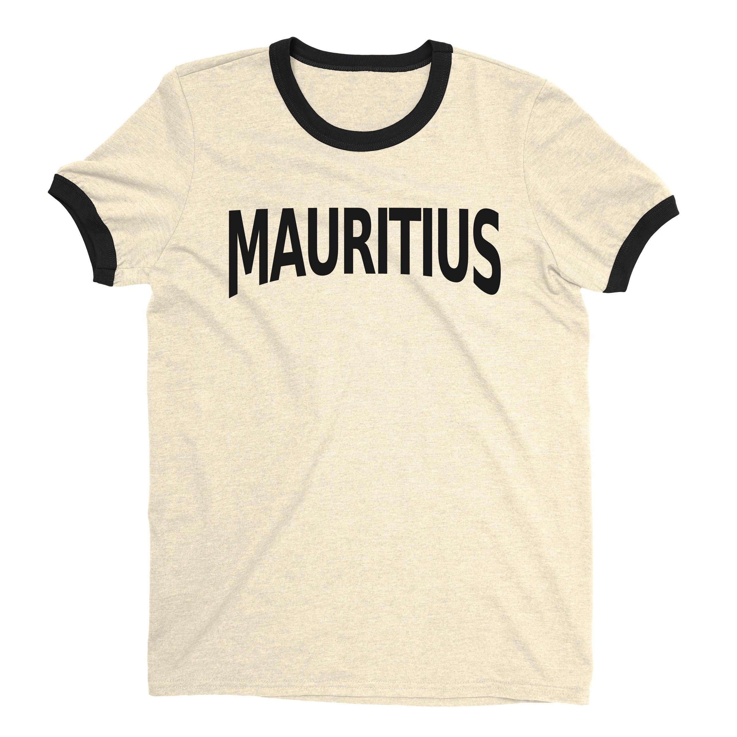 Mauritius Ringer Tee — Natural