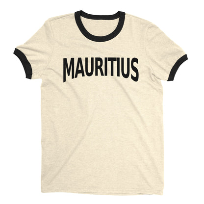 Mauritius Ringer Tee — Natural