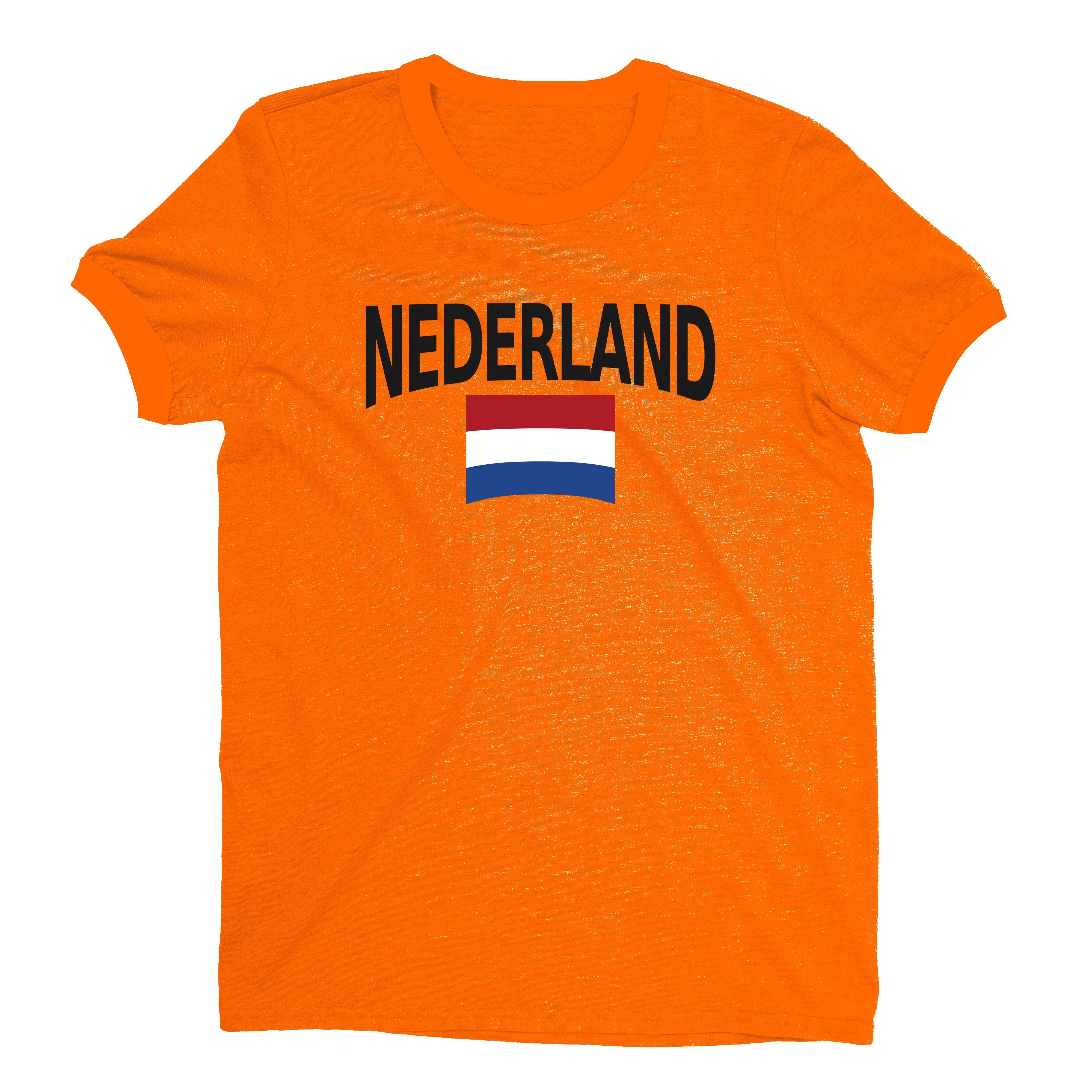 Netherlands World Cup Plain Tee Unisex T-Shirt -- NYC Factory - Oranje Orange