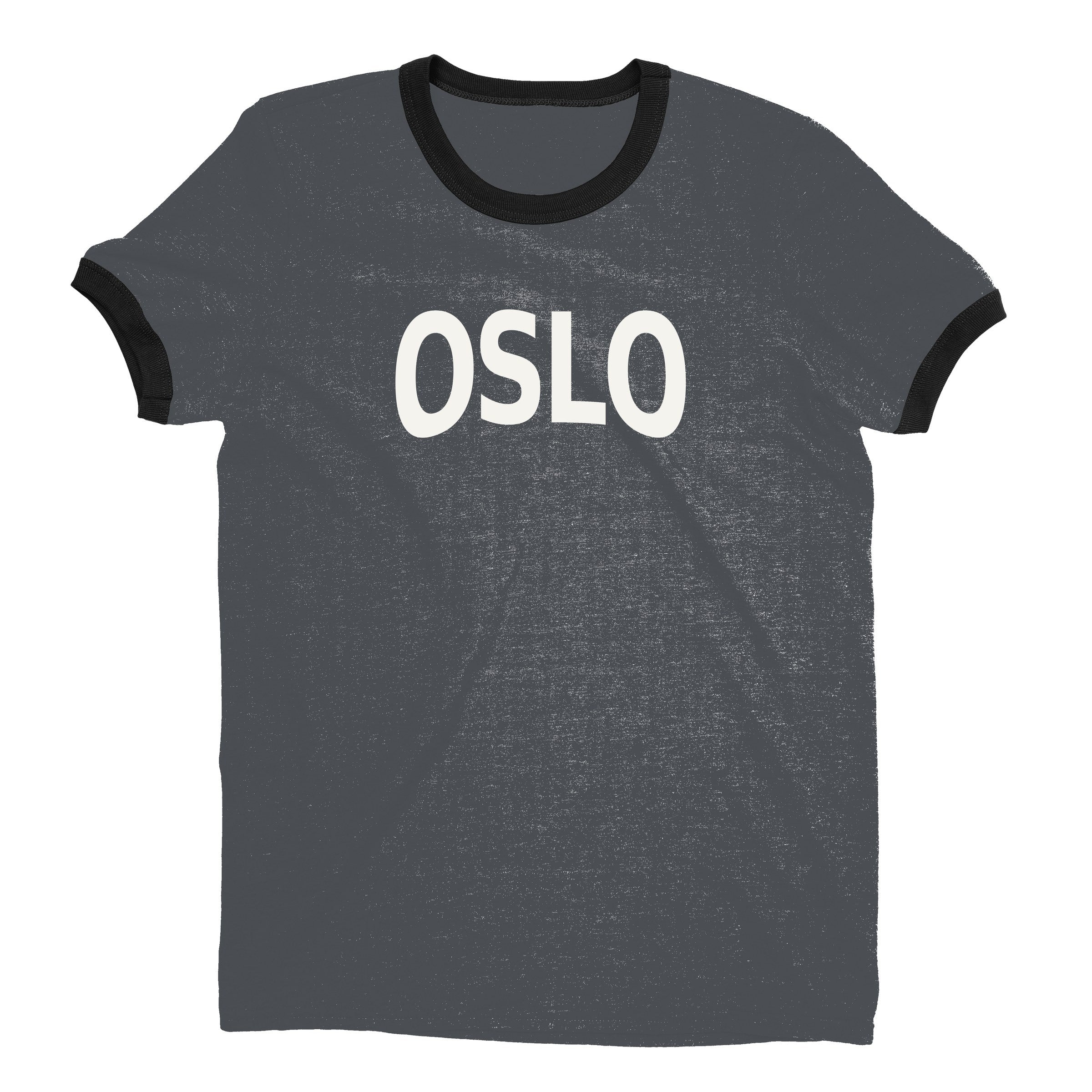 Oslo Ringer Tee — Dark Heather