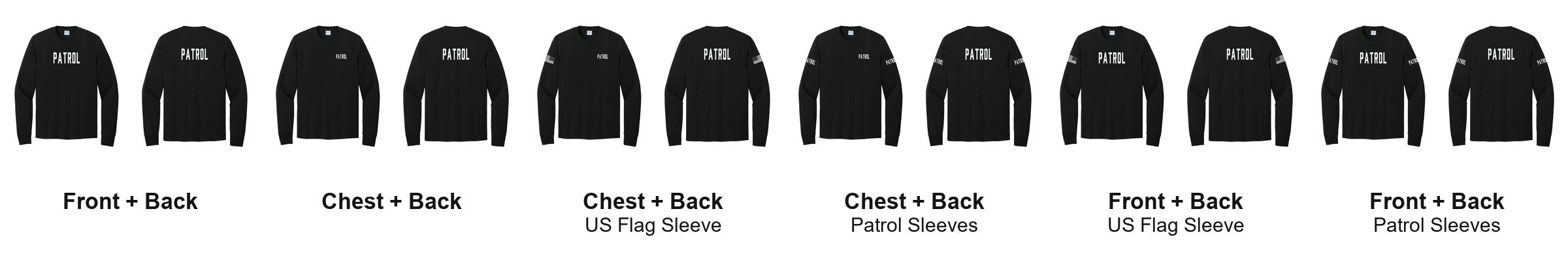 PATROL print layouts