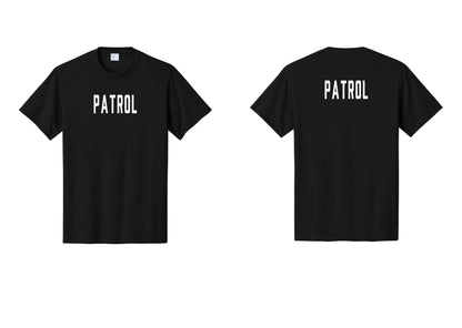NYC Factory Patrol T-Shirt for Security & Event Teams (Classic) - Front + Back - Black