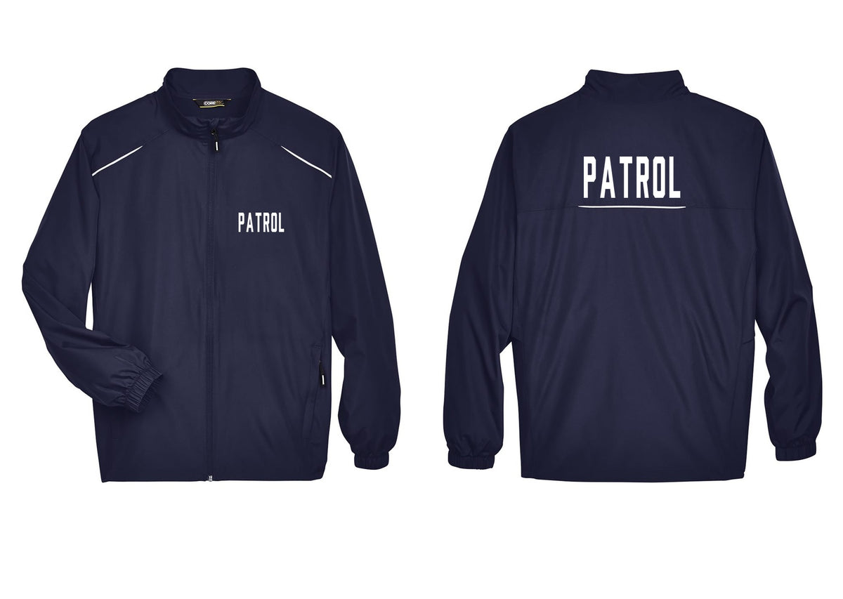 NYC Factory Patrol Reflective Lightweight Jacket (Classic) - Chest + Back - Classic Navy