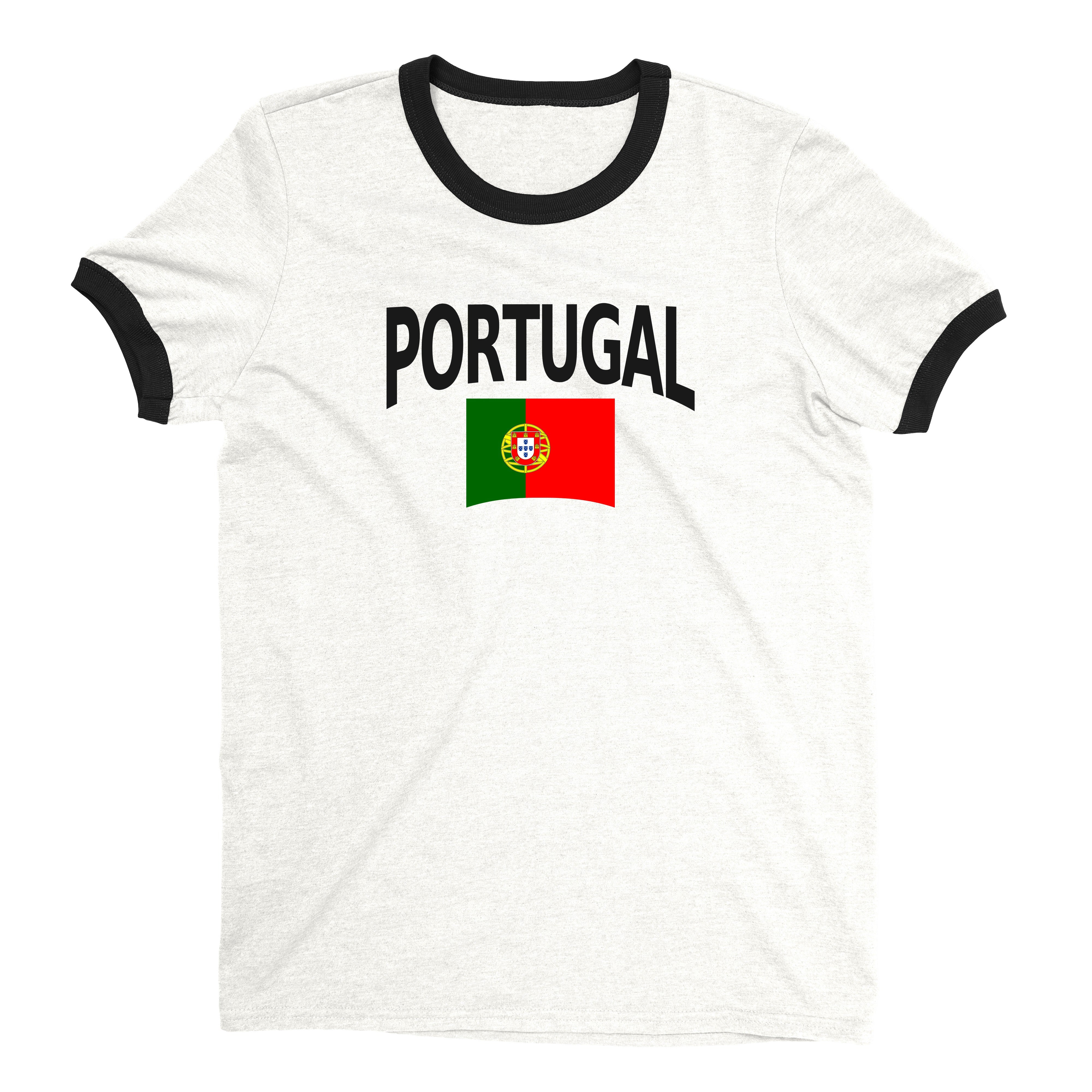 Portugal World Cup Ringer Tee Unisex T-Shirt -- NYC Factory