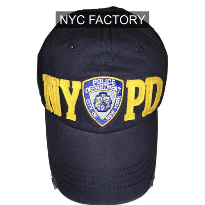 NYPD Men's Officially Licensed Navy Baseball Hat