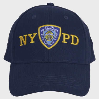 NYPD Men's Officially Licensed Navy Adjustable Cap